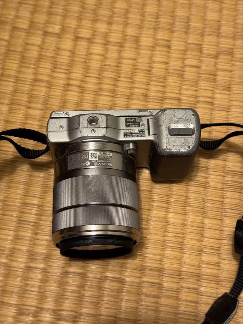 SONY NEX-5ダブルレンズキット＋望遠レンズ (難あり)＋PLフィルター等