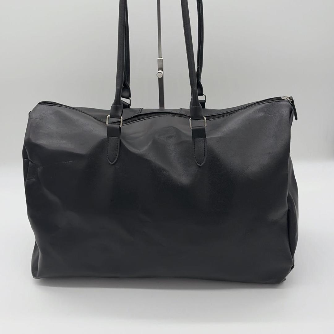 美品 BEAMS トートバッグ 大容量 ビジネス ブラック メンズ A4収納可