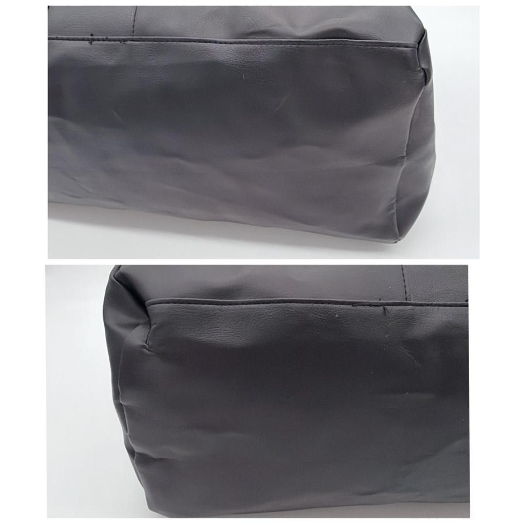 美品 BEAMS トートバッグ 大容量 ビジネス ブラック メンズ A4収納可