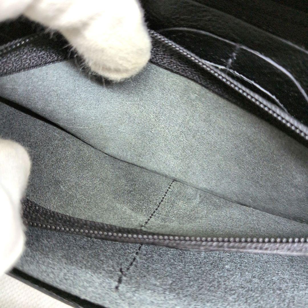 【未使用 現行】イルビゾンテ　ロングウォレット　フラップ　シボ革　大容量　蛇腹