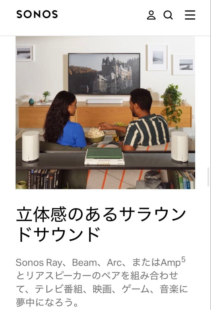 ✨極美品✨SONOS Era100 スマートスピーカー ソノス