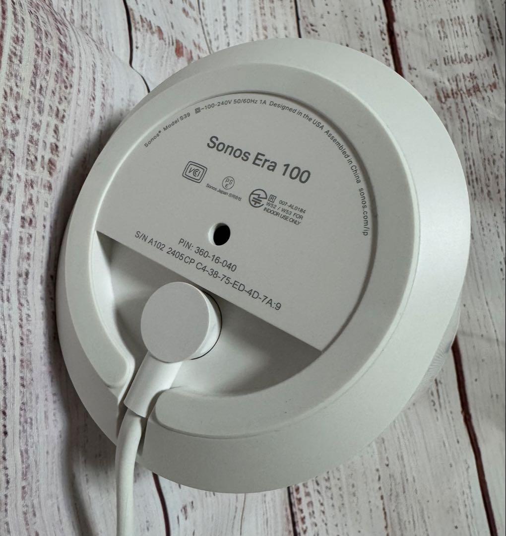 ✨極美品✨SONOS Era100 スマートスピーカー ソノス
