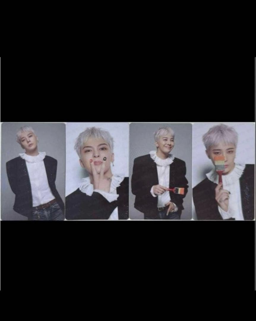 gd g-dragon gドラゴン　ジヨン　リートン　フォトカード　セット
