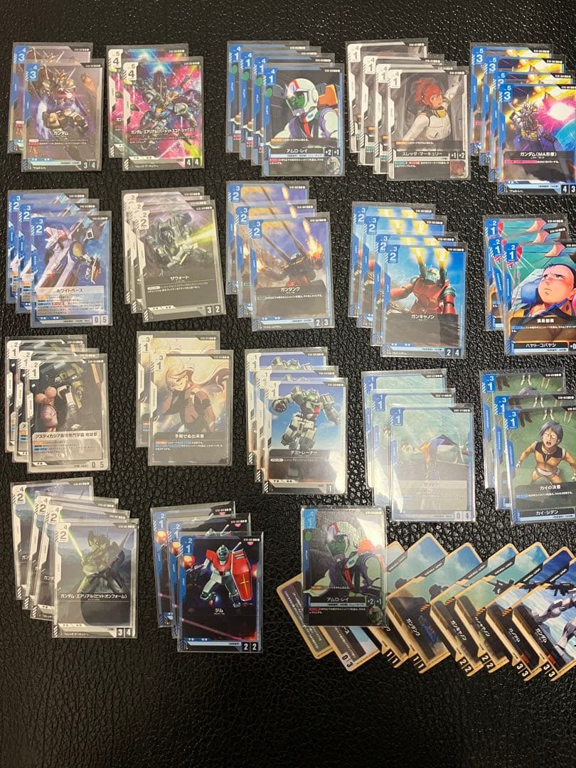 ガンダムカードゲーム[ST01-04]、[GD01]セット