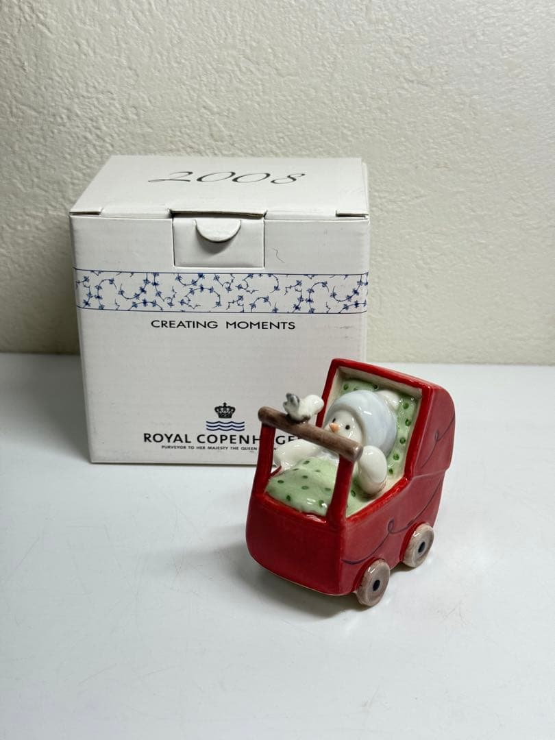 ロイヤルコペンハーゲン 2008年 スノーマン フィギュリン 赤ちゃん