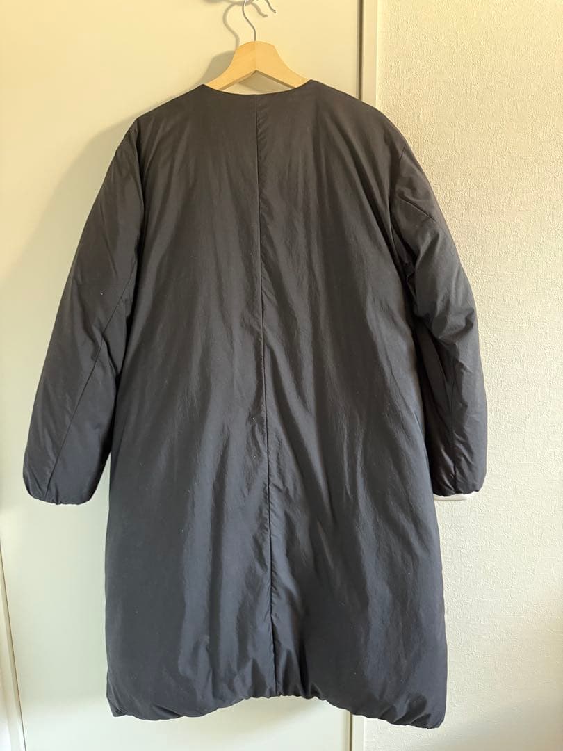 【NANGA】ブラック ロングダウンジャケット WM