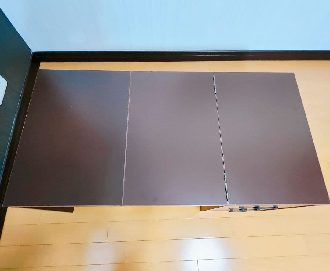 美品♪折りたたみ机　3段 ミニタンス　文机