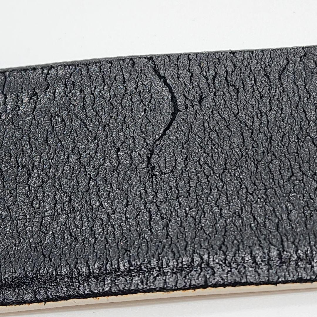 【 激レア☆ 】 シャネル　レザーベルト　モノトーン　バイカラー　ゴールド金具