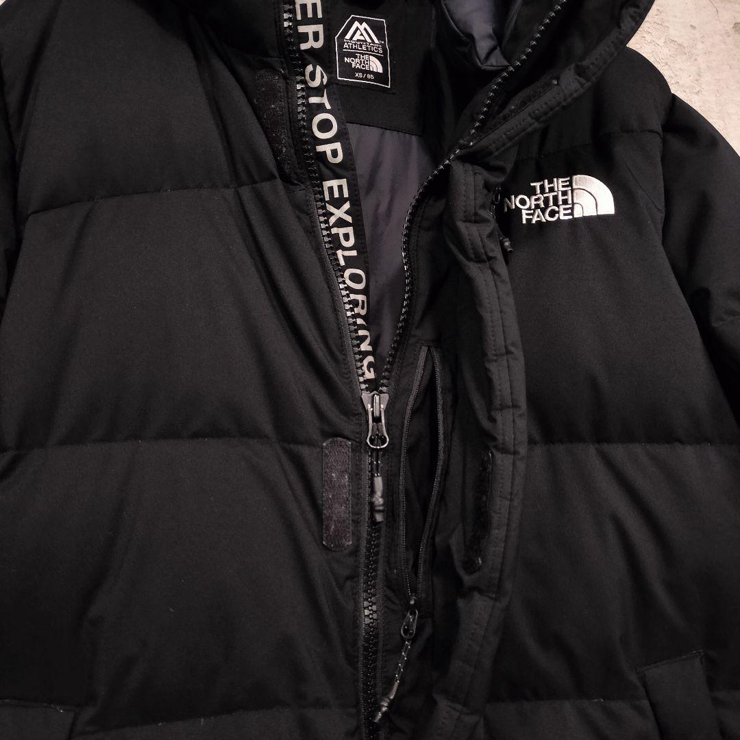 ★人気　ノースフェイス　ロングダウンコート　ブラック　XS