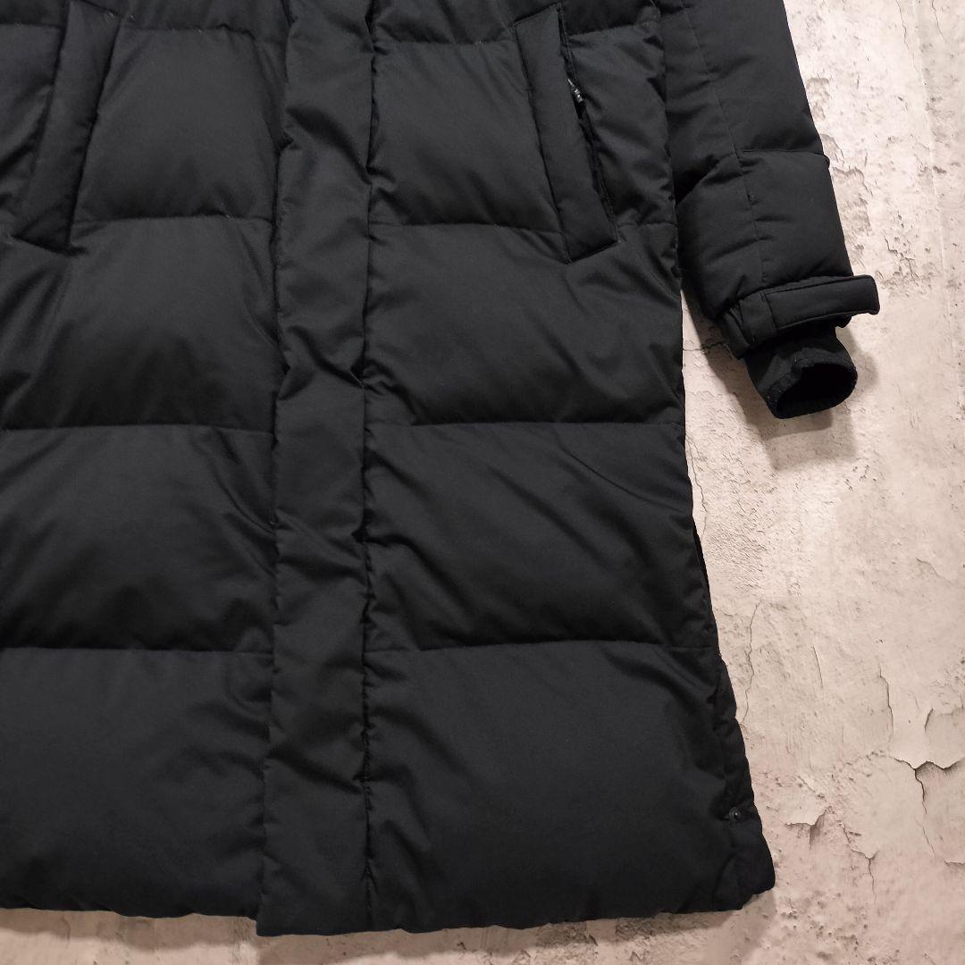 ★人気　ノースフェイス　ロングダウンコート　ブラック　XS