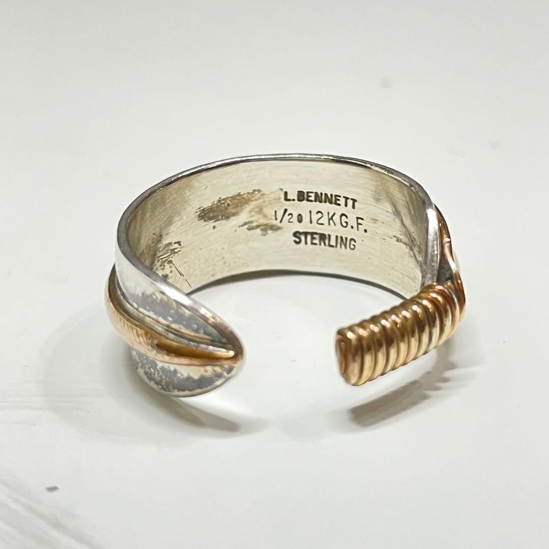 H*A様 L. BENNETT 羽根モチーフ silver925 k12 リング