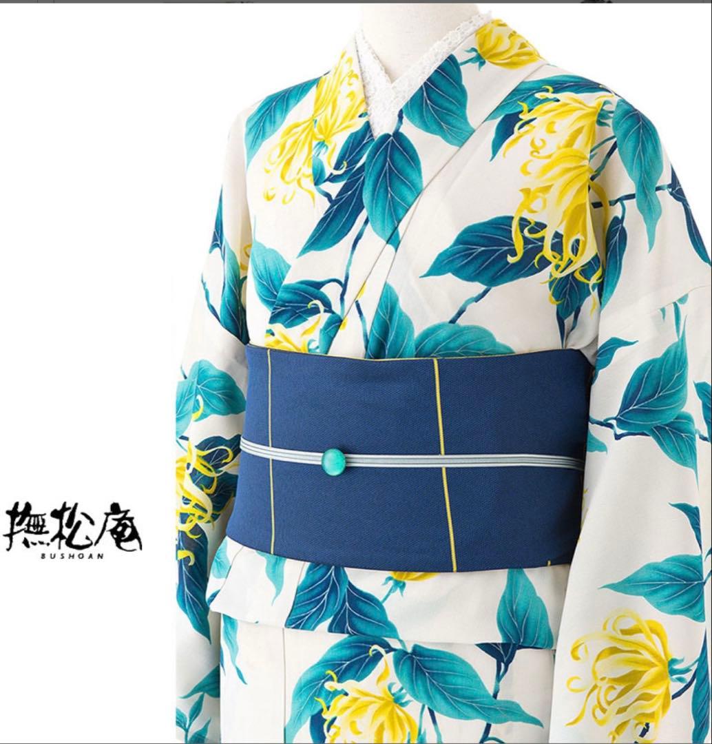 セオアルファ　浴衣 単品　イランイラン柄