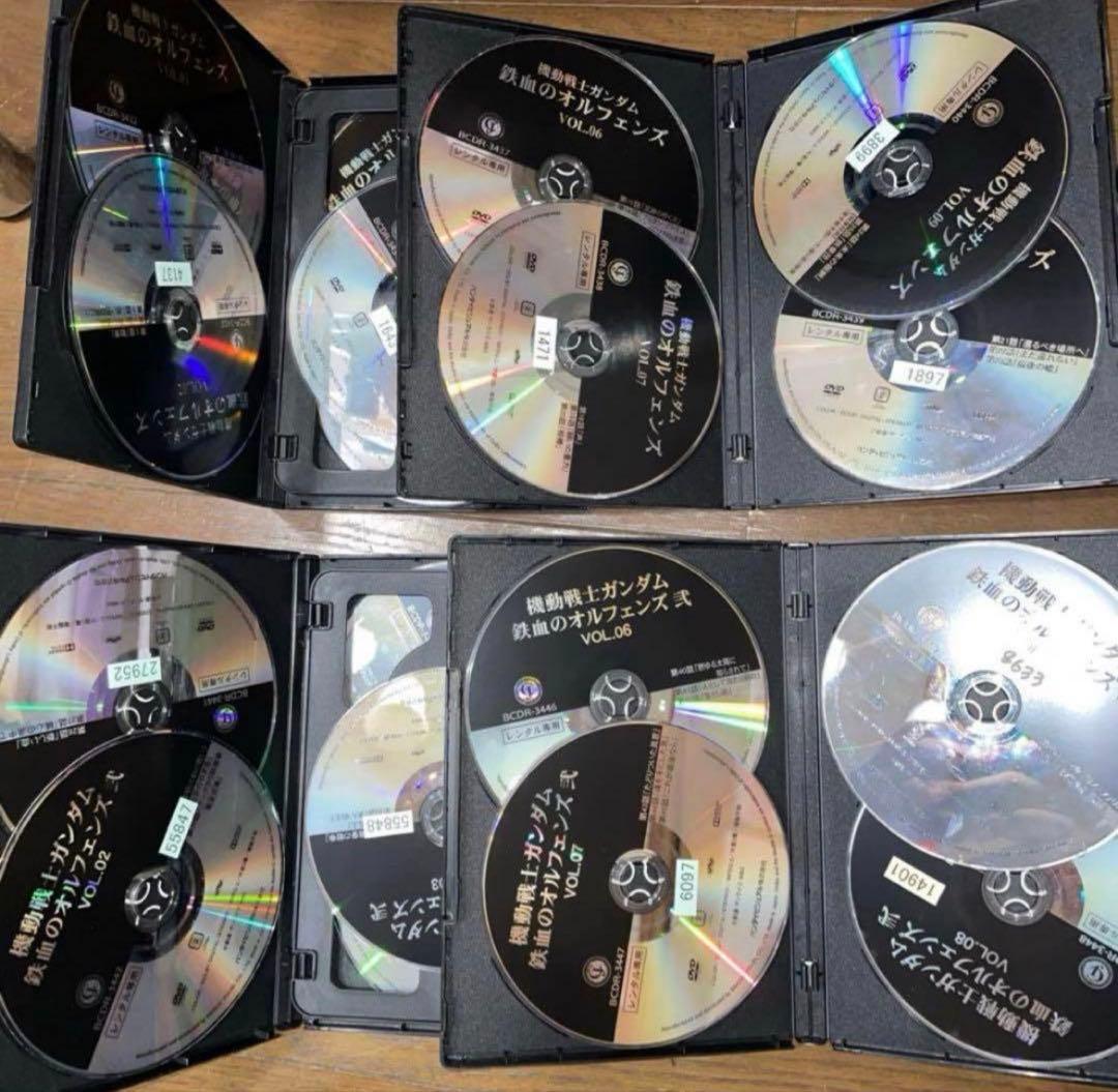 神*郎様 機動戦士ガンダム 鉄血のオルフェンズDVD 1期+2期 全18巻 全巻