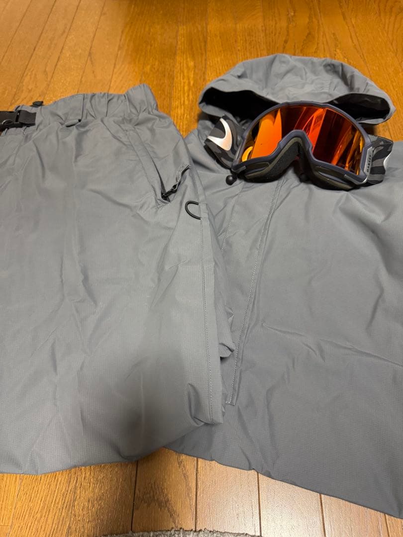 MAHF セットアップ　グレー　 オークリゴーグルセット