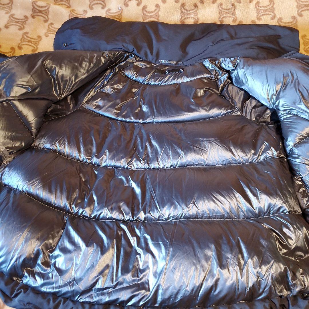 美品UNIQLO　+Jハイブリッド ダウンジャケットXL(黒)