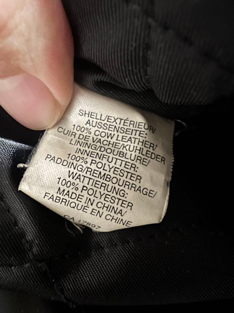 OLD GAP COWレザー　シングル