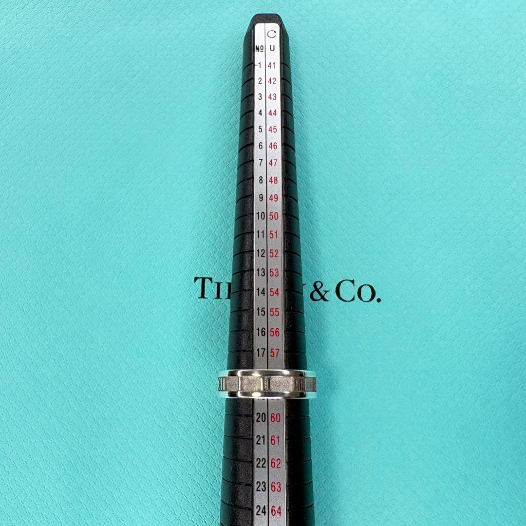 【美品】約18号 ティファニー Tiffany アトラス　リングSV925