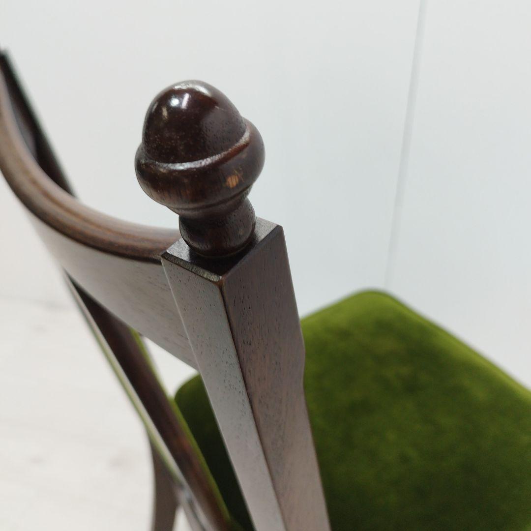 ①ナガノインテリア　椅子 チェア　アンティーク