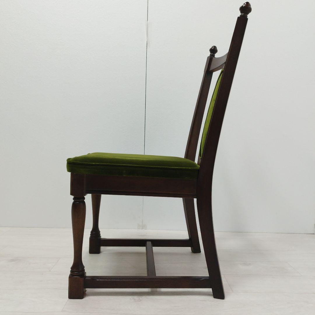 ①ナガノインテリア　椅子 チェア　アンティーク