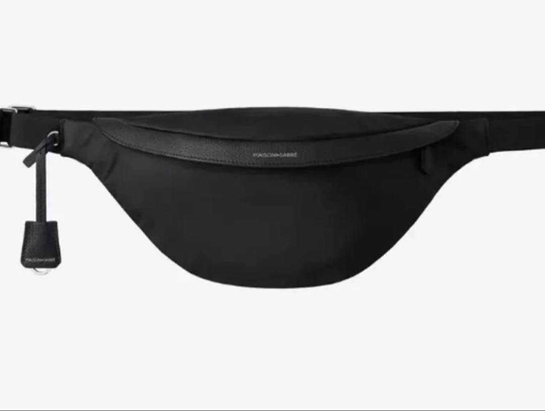 値下げ交渉可✨新品級✨MAISON de SABRÉ ブラックボディバッグ