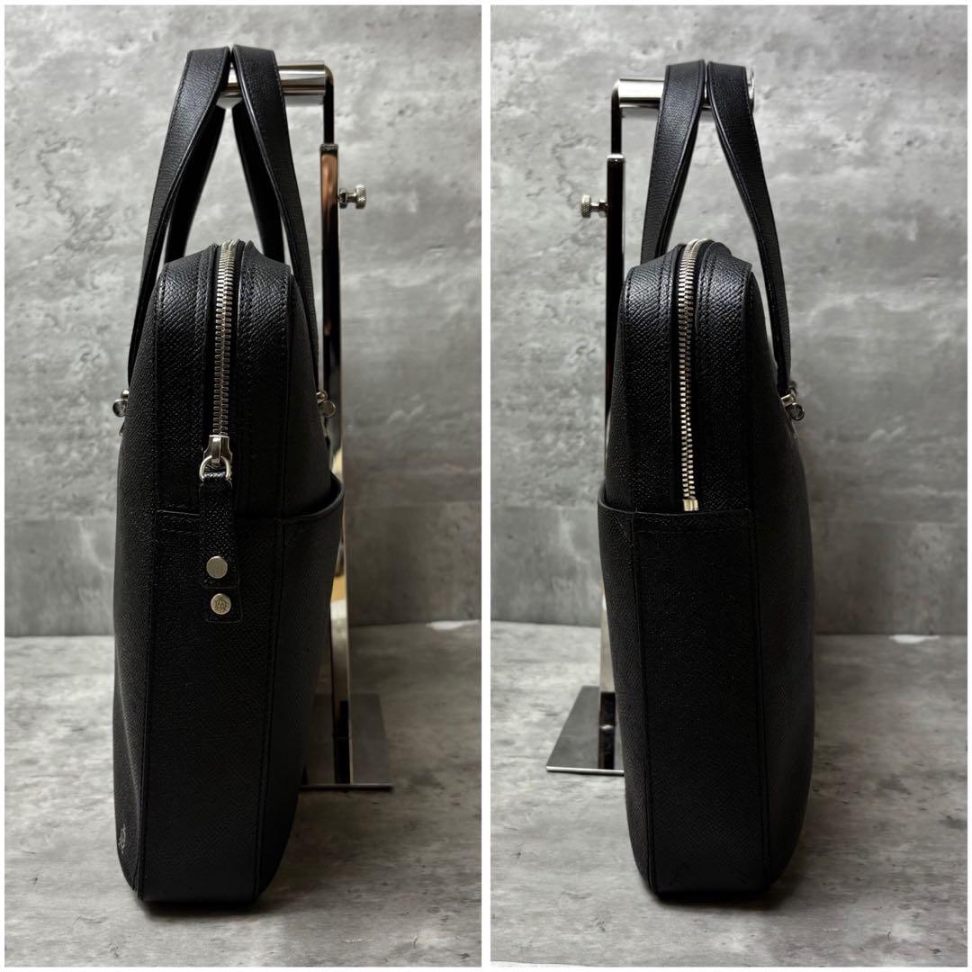 dunhill カドガン ブリーフケース A4収納 キャリーオン レザー