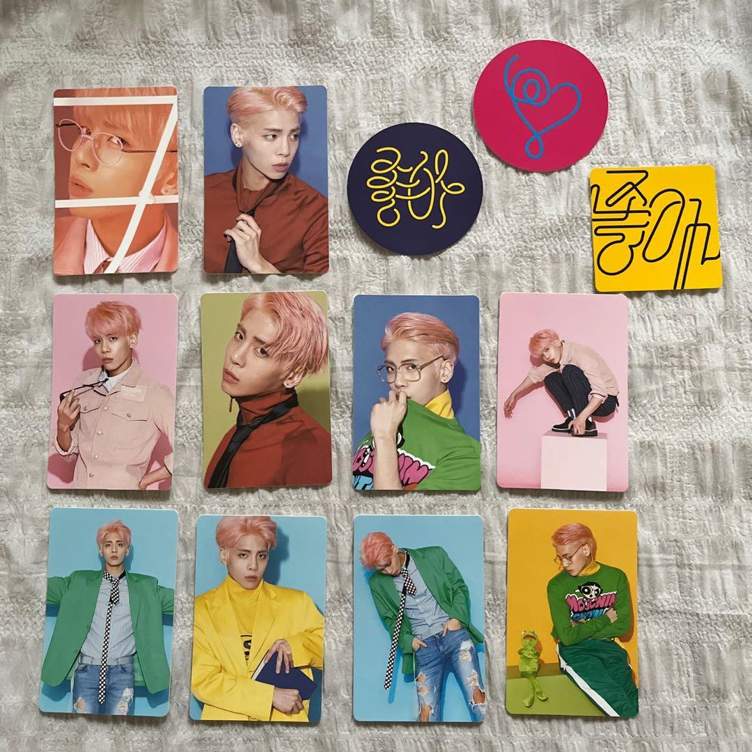 SHINee ジョンヒョン She is チョア ステッカー シール セット