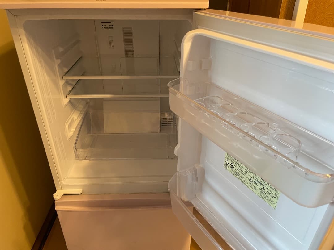 SHARP 冷蔵庫 SJ-14E4-KP ピンク