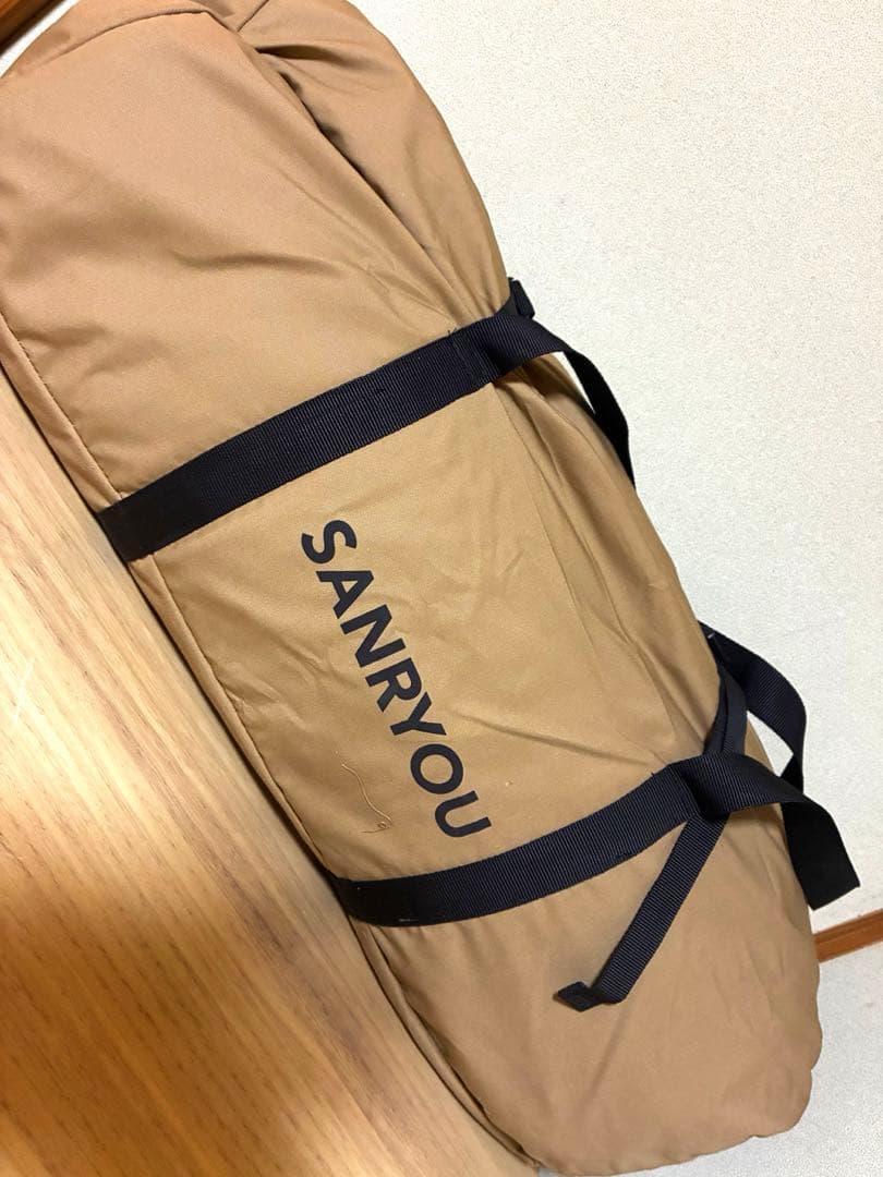 山稜二股ティピーテントtc180 美品!!煙突ポート有り　薪ストーブ