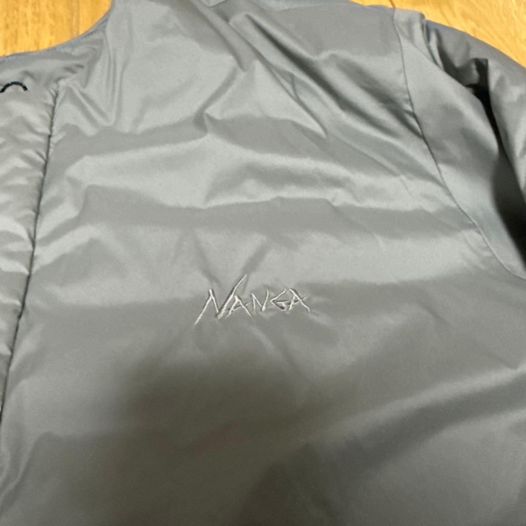 NANGA グレー インナーダウン Lサイズ