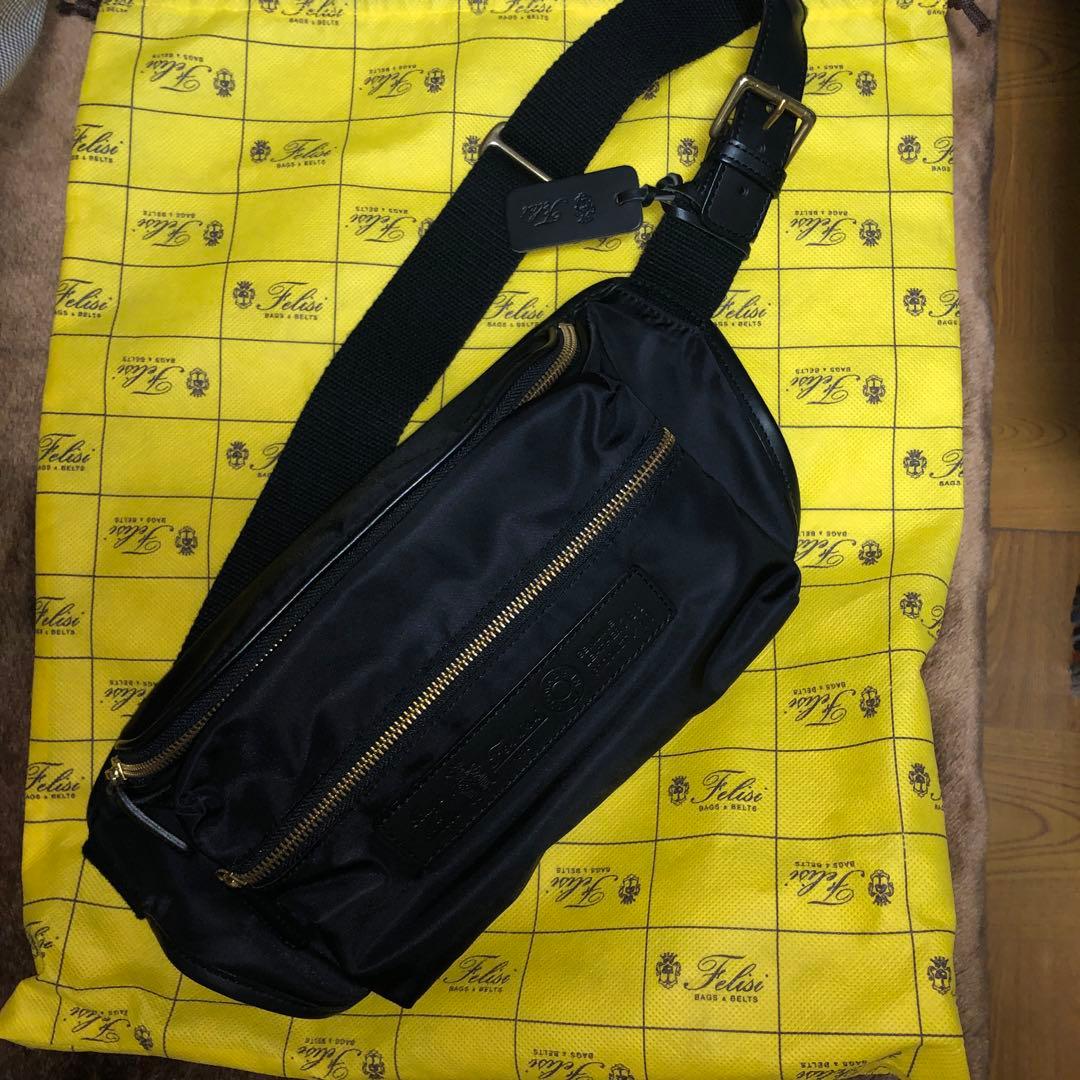 値下げ Felisi ボディバッグ ウエストポーチ