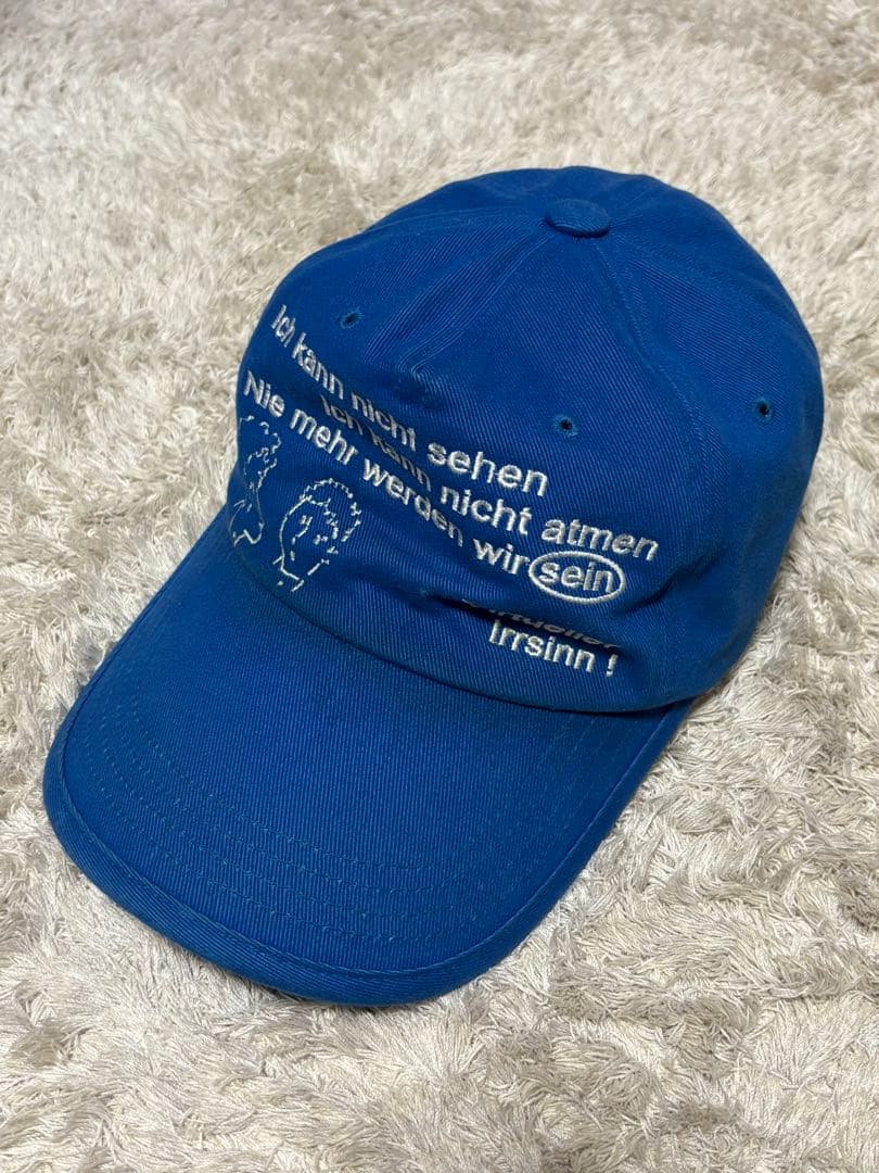 gadid anoniem キャップ　ブルー