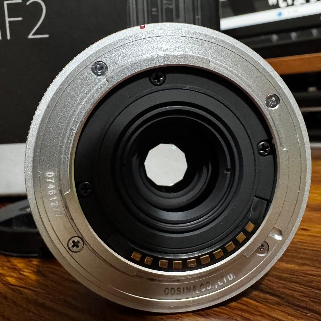 Voigtlander ULTRON 27mm F2 X-mount シルバー