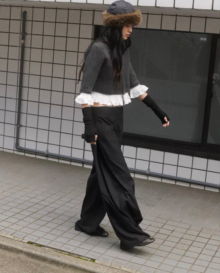 ポプリンコンビニットジャケット