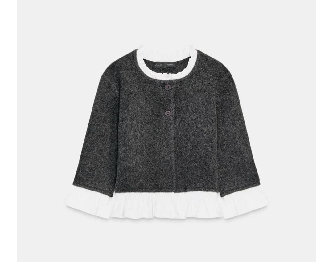 ポプリンコンビニットジャケット