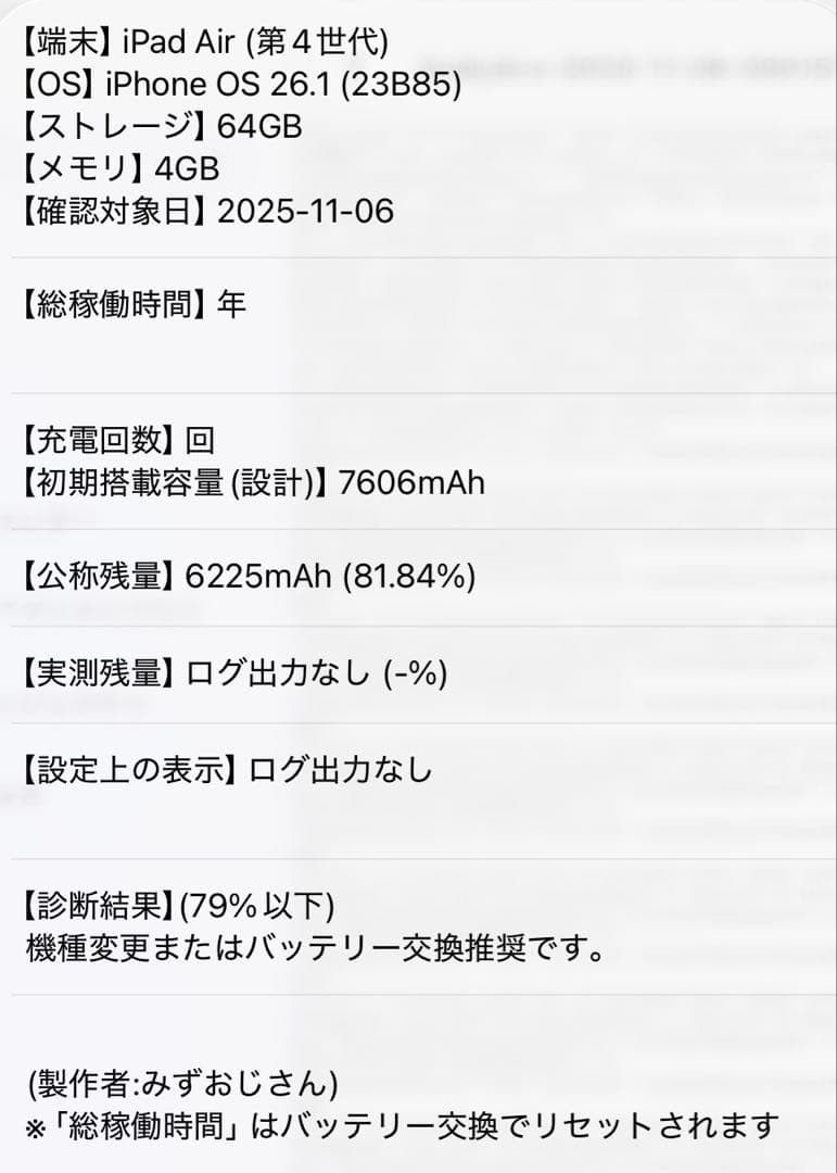 iPad Air 第4世代 64GB 本体