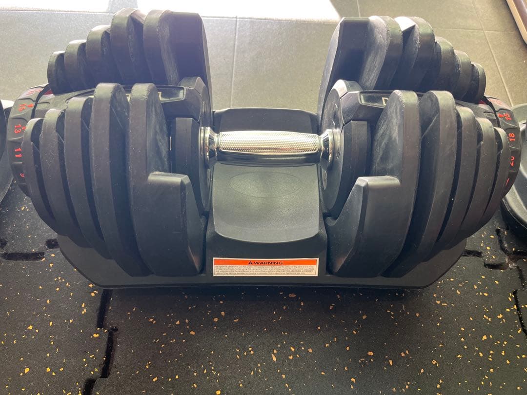 可変式ダンベル最大40kg(現地引き取りのみ)