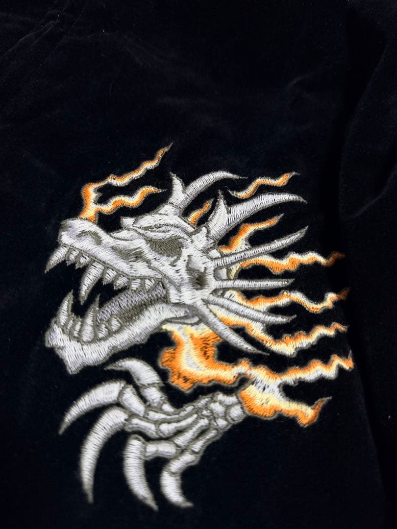 未使用 SUKAJAN 別珍 龍スカジャン unisex 美品 vintage