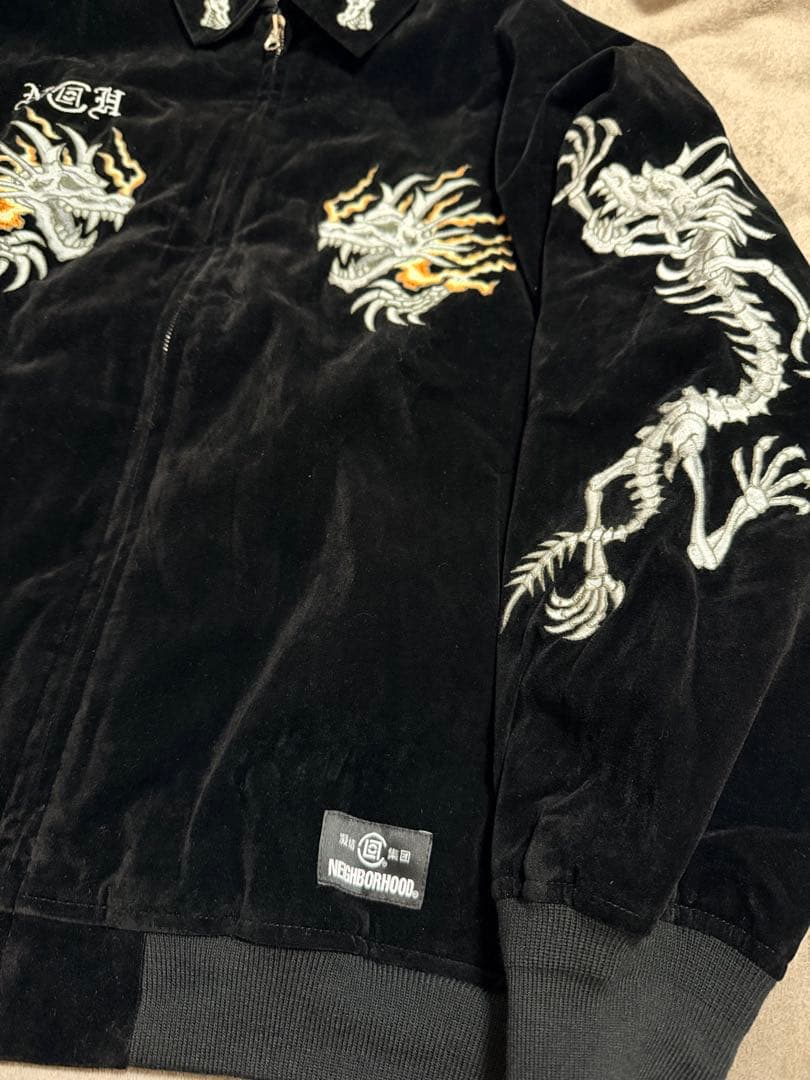 未使用 SUKAJAN 別珍 龍スカジャン unisex 美品 vintage