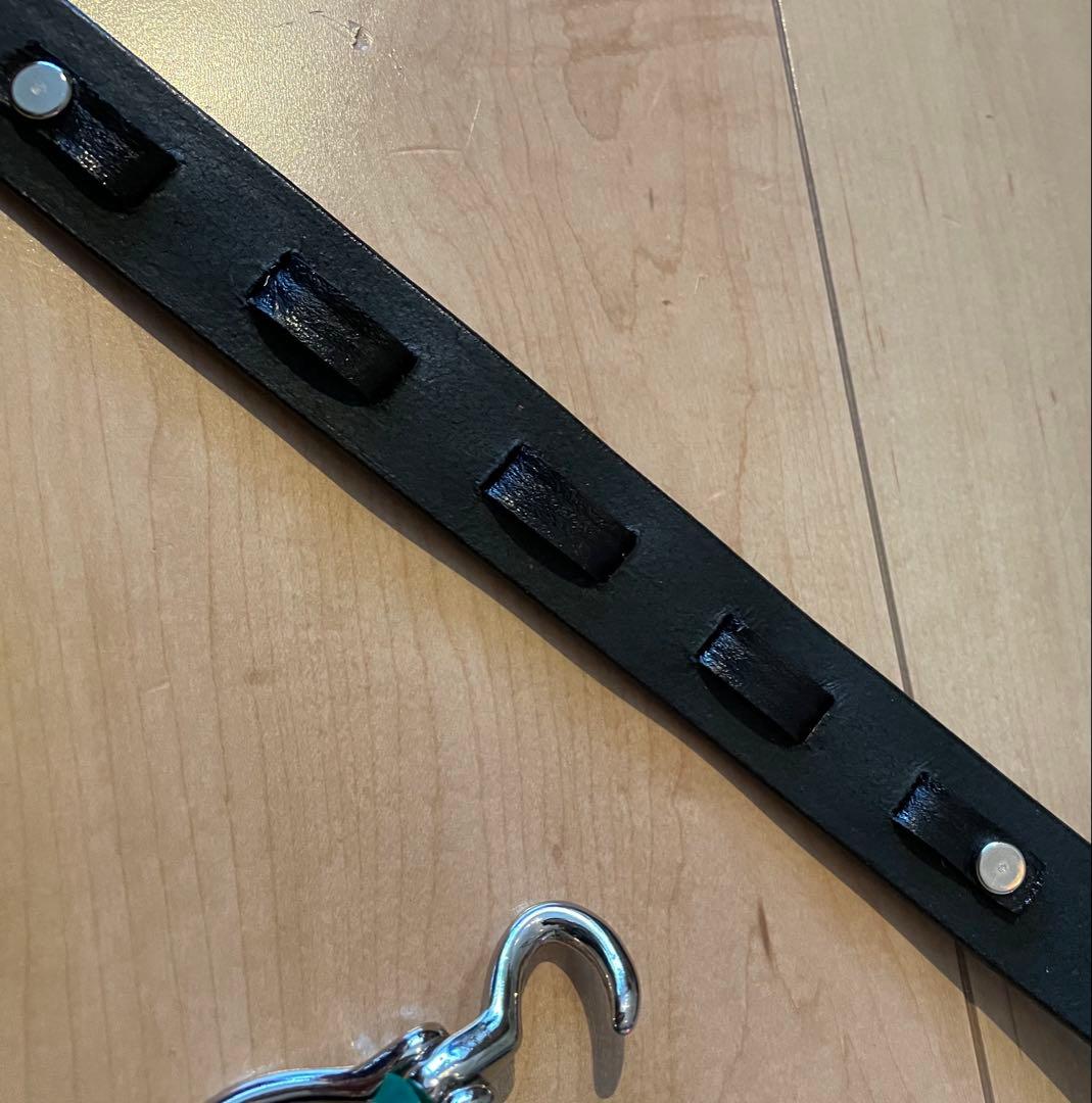 新品 TORY leather 30インチ フック バックル ベルト 幅1インチ