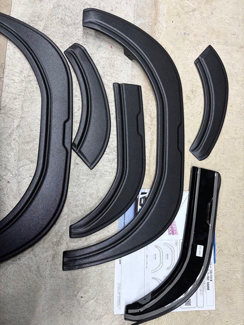 ジャッカル信者ハイゼットカーゴ アトレーワゴン S700オーバーフェンダー