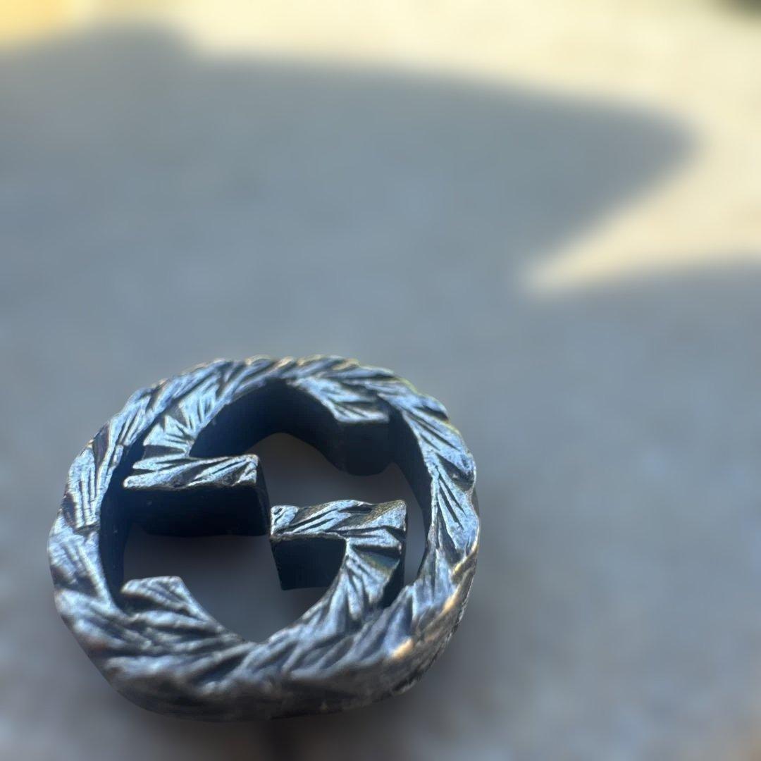 K*.様 GUCCI シルバー ツイストデザイン ピアス