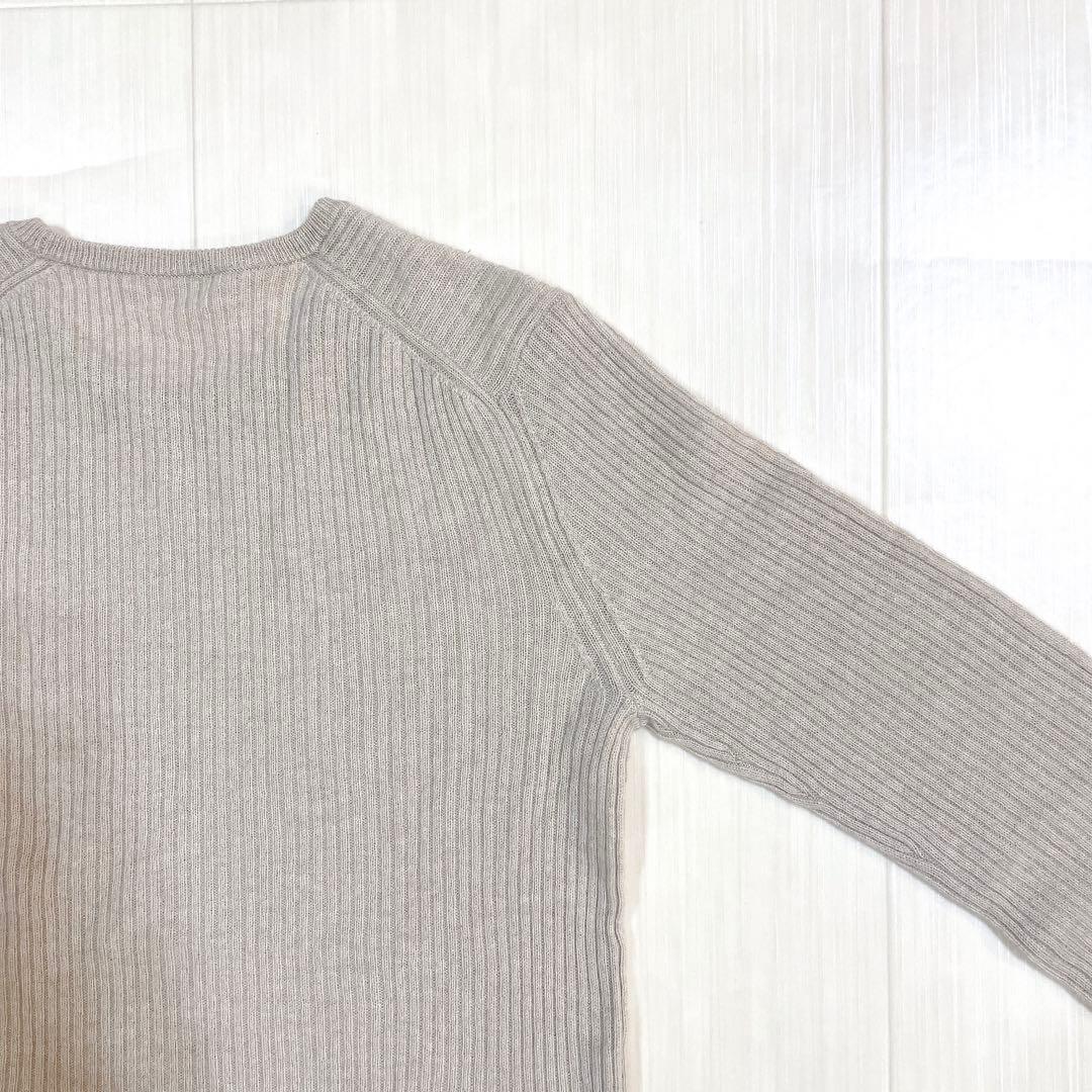 美品✨ドゥーズィエムクラス 24AW カシミヤ 100% リブ ニット