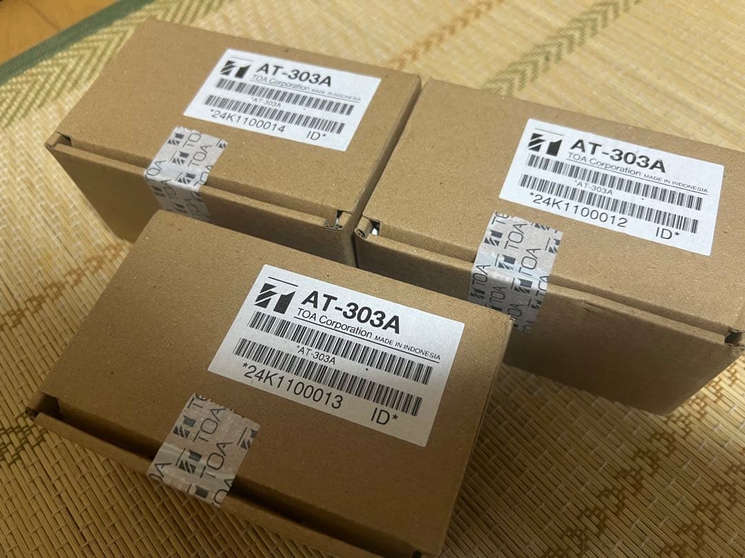 TOA アッテネーター AT-303A 3個セット
