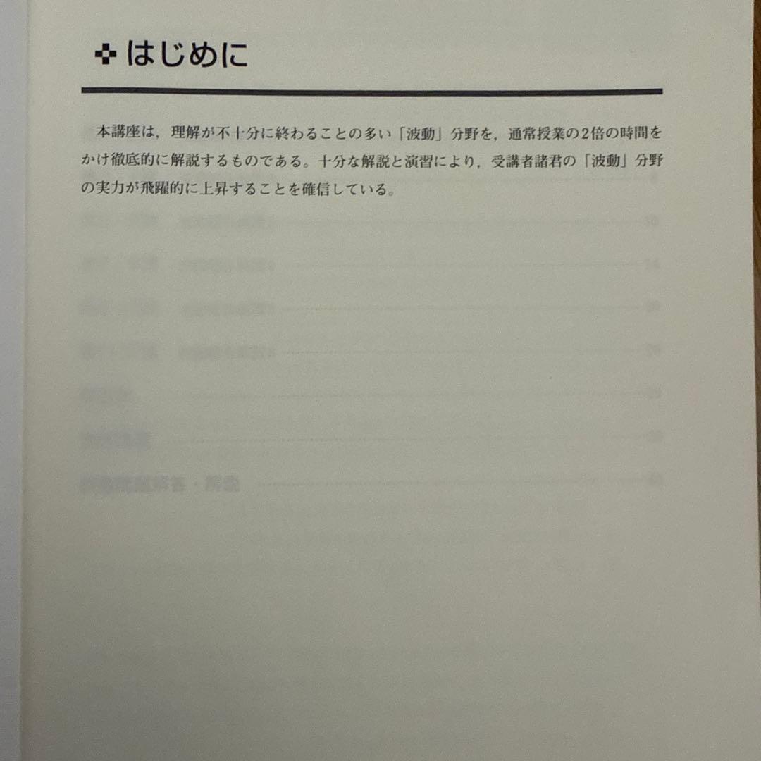 東進　トップレベル物理　テキスト