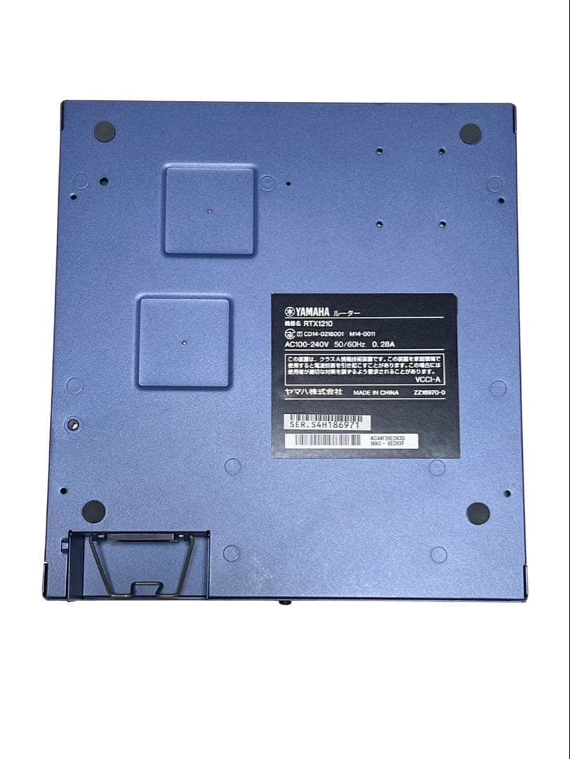 YAMAHA RTX1210 ルーター 8ポート 初期化済
