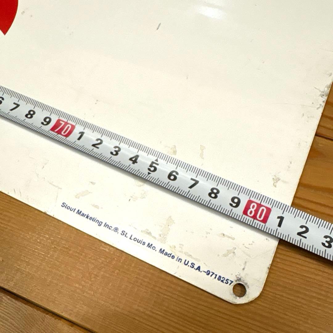 90年代　ペプシコーラ　まメタル　看板　StoutSign ガレージ　USA