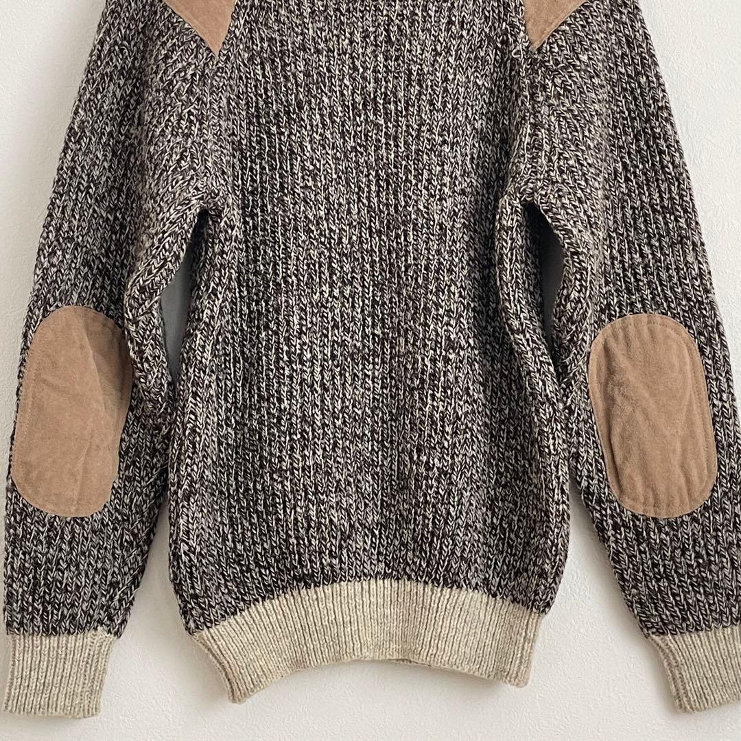 美品 Black Sheep ウールセーター 肉厚ニット 英国製