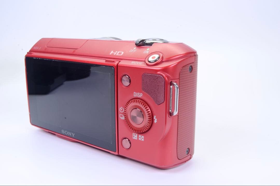 ショット数わずか2825枚｜SONY NEX-3 レッド ダブルレンズセット