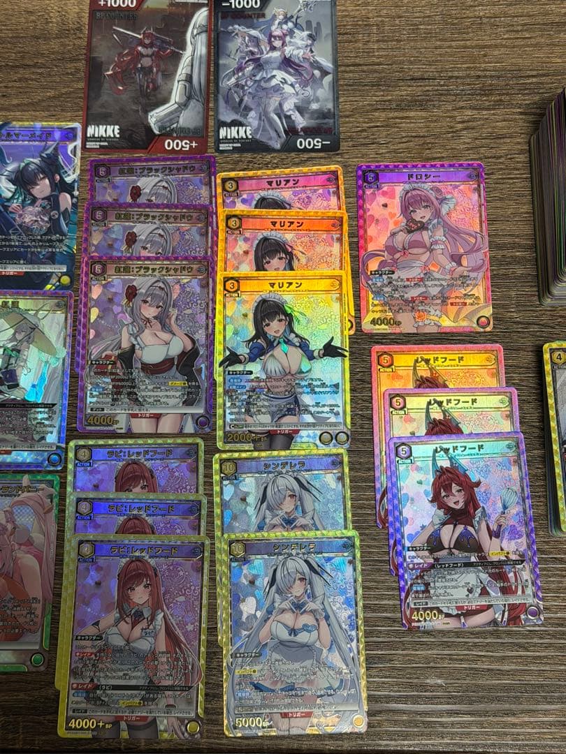 NIKKE ユニオンアリーナ まとめ売り シンデレラ レッドフードなど