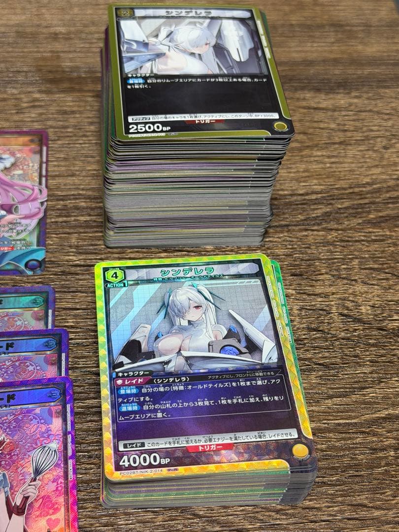 NIKKE ユニオンアリーナ まとめ売り シンデレラ レッドフードなど